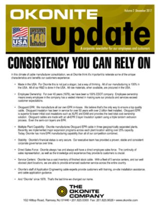 Okonite Newsletter Volume 2